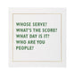 Pickleball Sayings Napkin Set