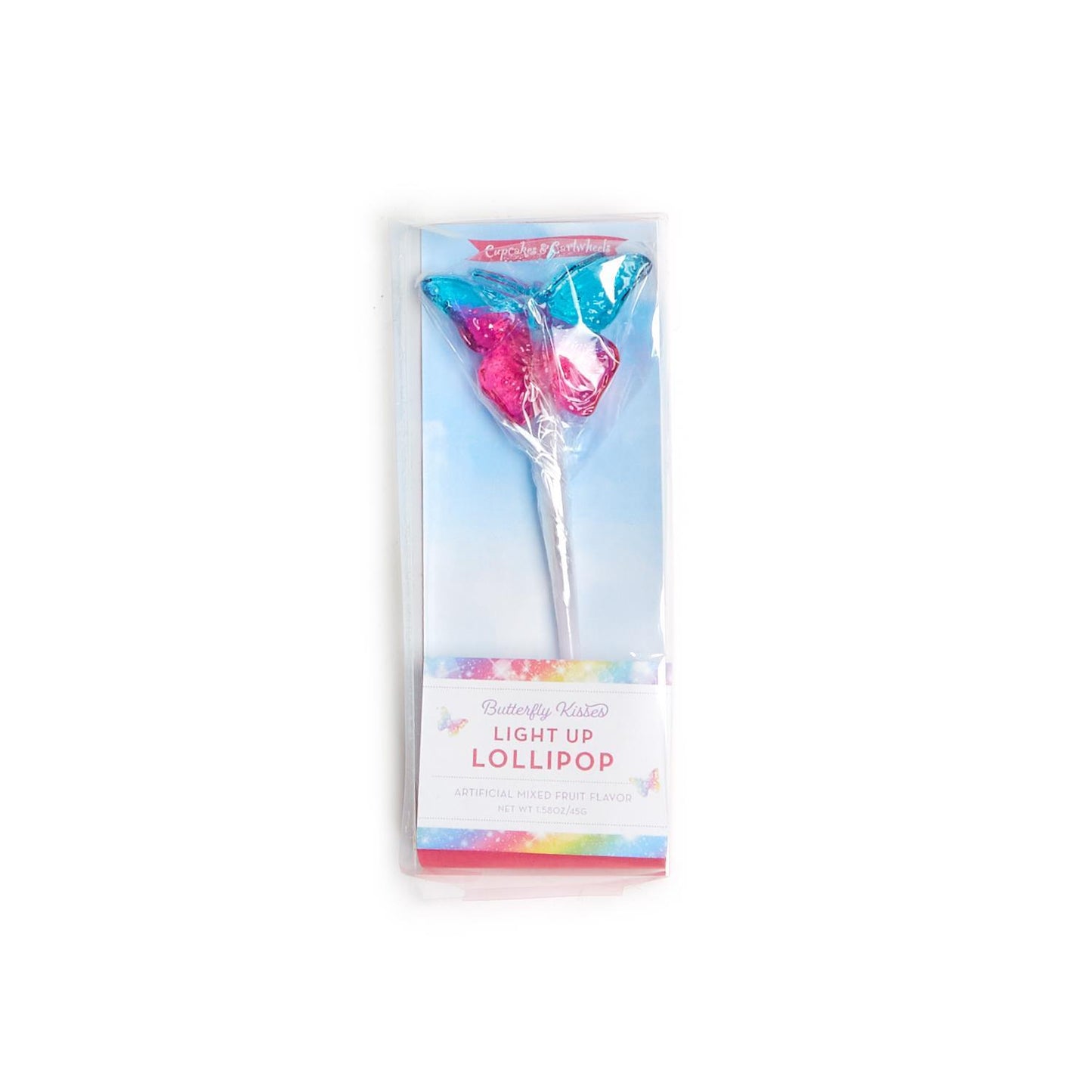 Twinklewing Light Up Mixed Fruit Butterfly Lollipop in Gift Box