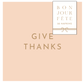 Give Thanks Cocktail Napkins