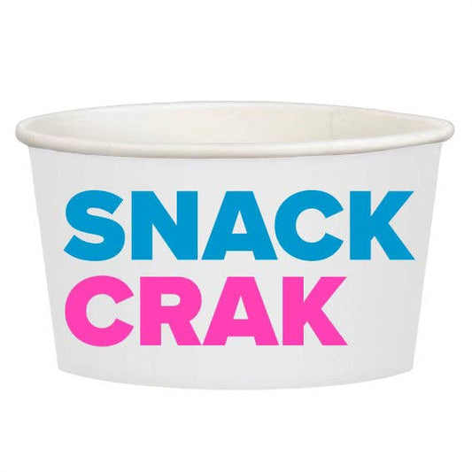 "Snack Crak” Treat Cups: Pink & Blue