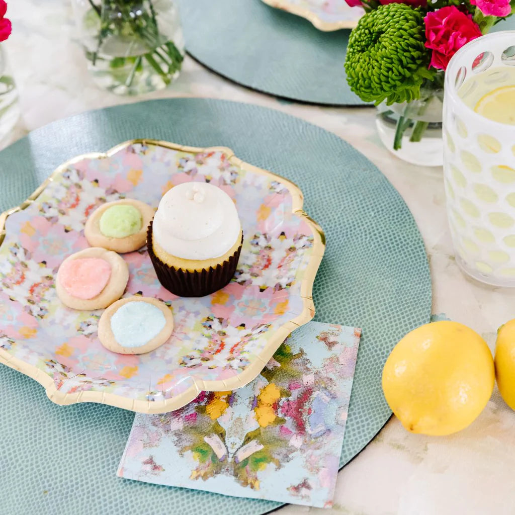 Cocktail Napkins: Poppy Blue