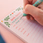 Book Review Notepad