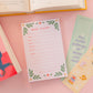 Book Review Notepad