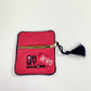 Pink Mahjong Coin & Dice Bag