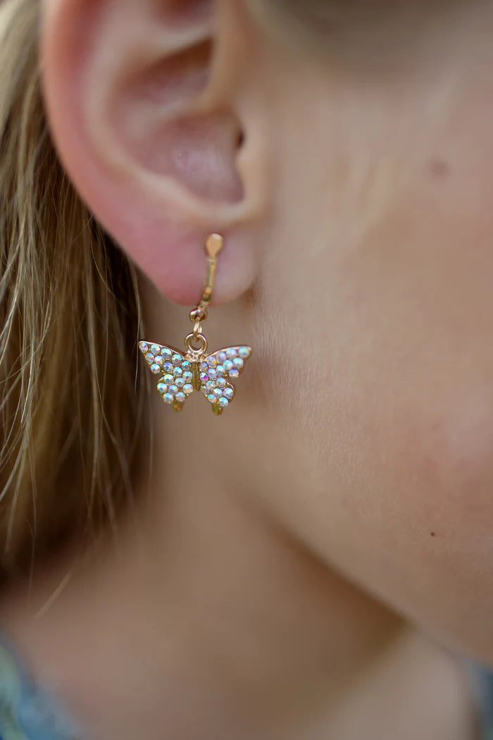 Butterfly Clip-On Earring Set