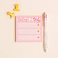 Today's 3 Tasks Memo Pad