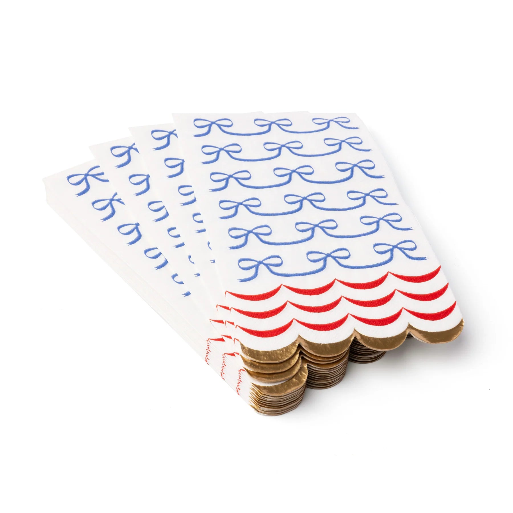 4th of July Bow Flag Guest Napkins - Thumbnail 2