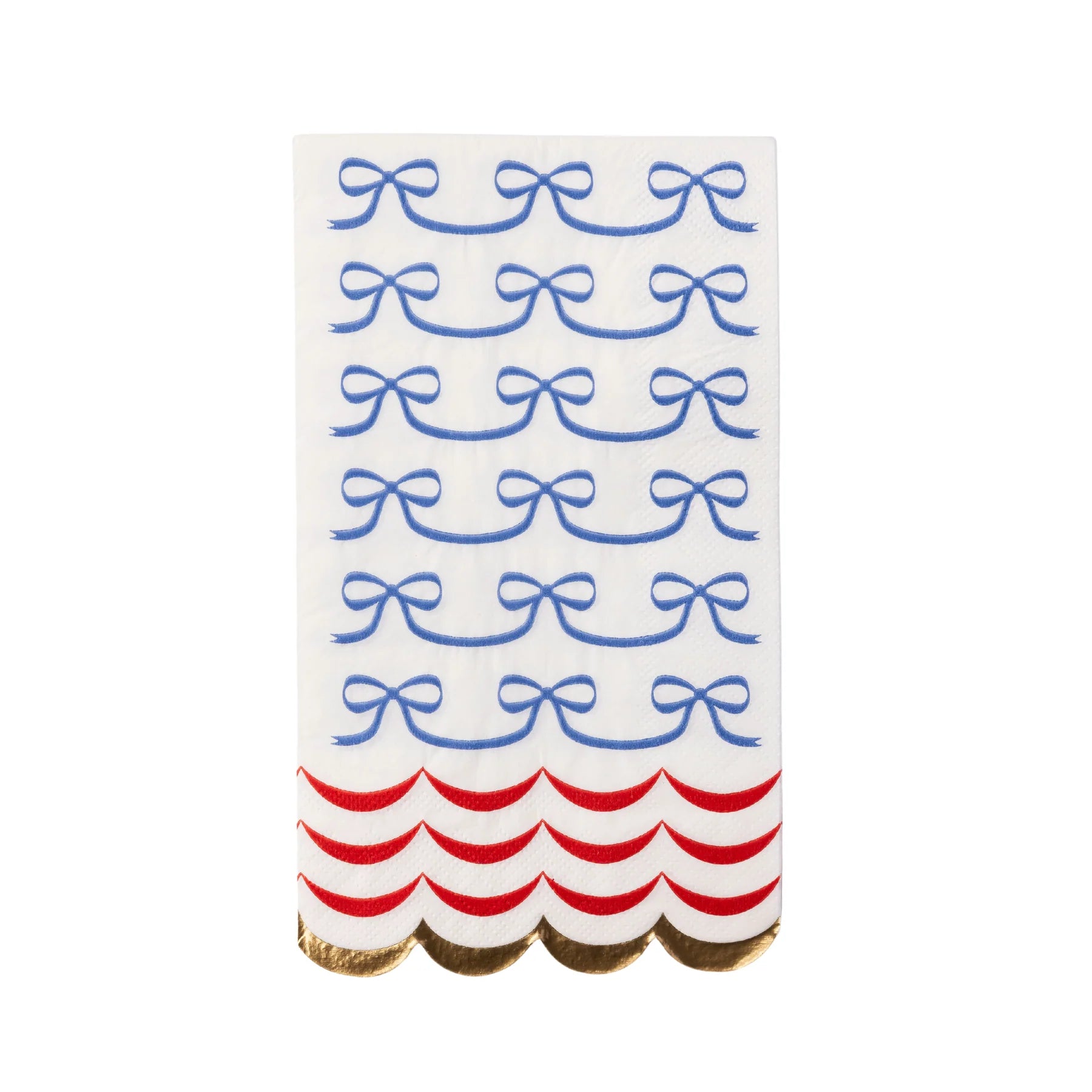4th of July Bow Flag Guest Napkins - Thumbnail 3