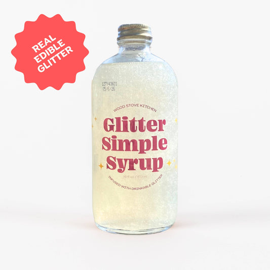 Glitter Simple Syrup (16 fl oz)