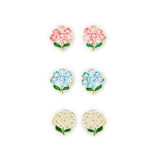 Hydrangea Earrings (Multiple Styles Available)