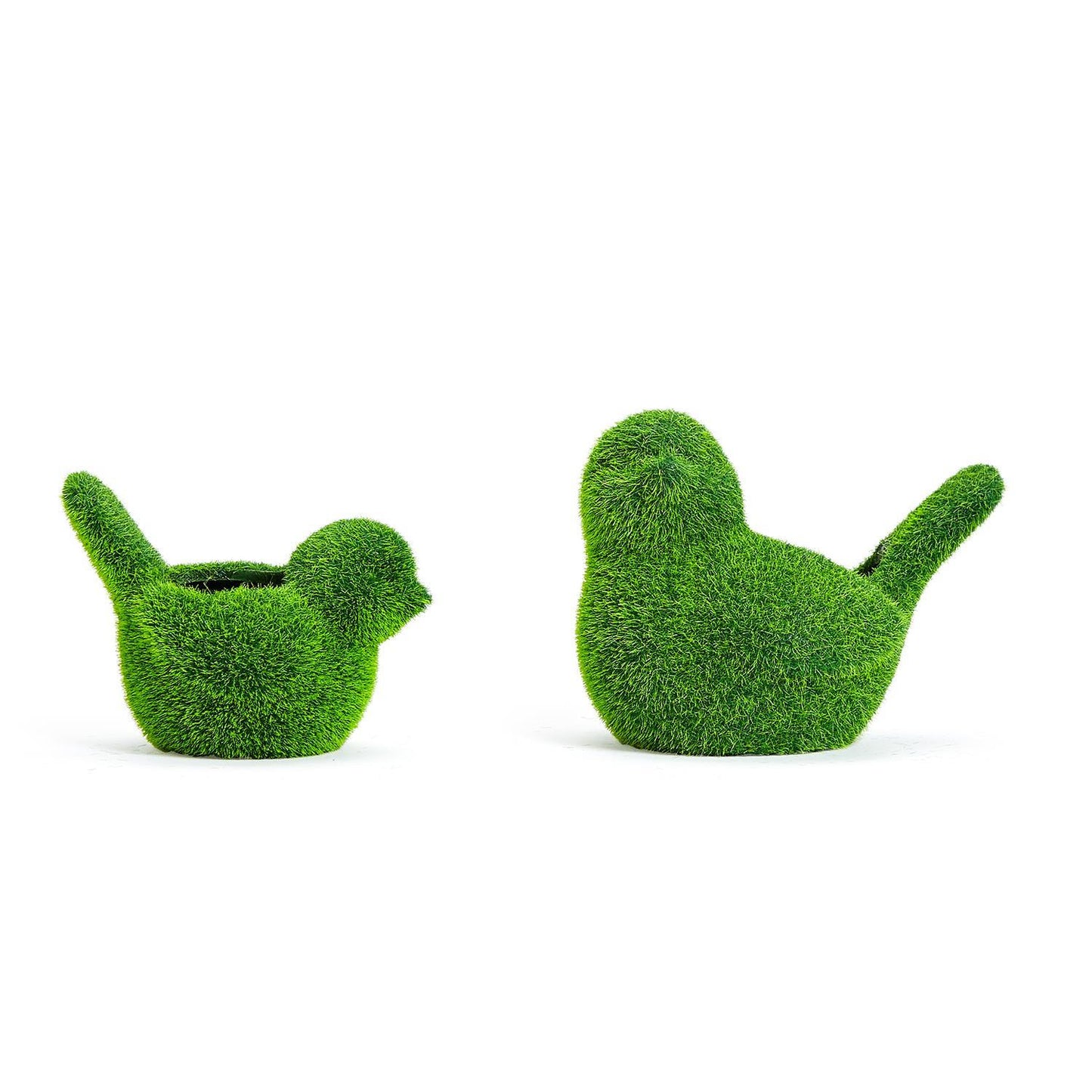Sweet Tweet Faux Moss Cachepot/Planters (Multiple Sizes Available)