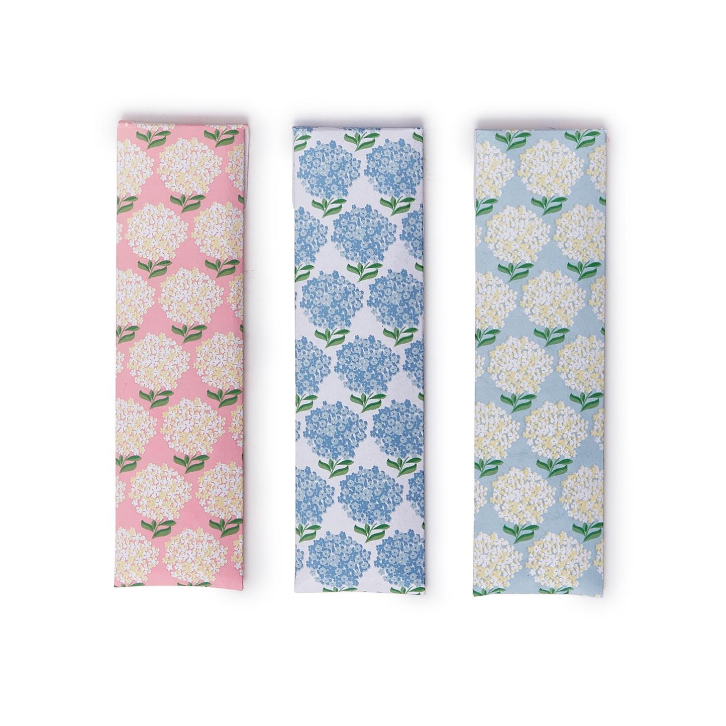 Hydrangea Print Pencil Sets (Multiple Options)