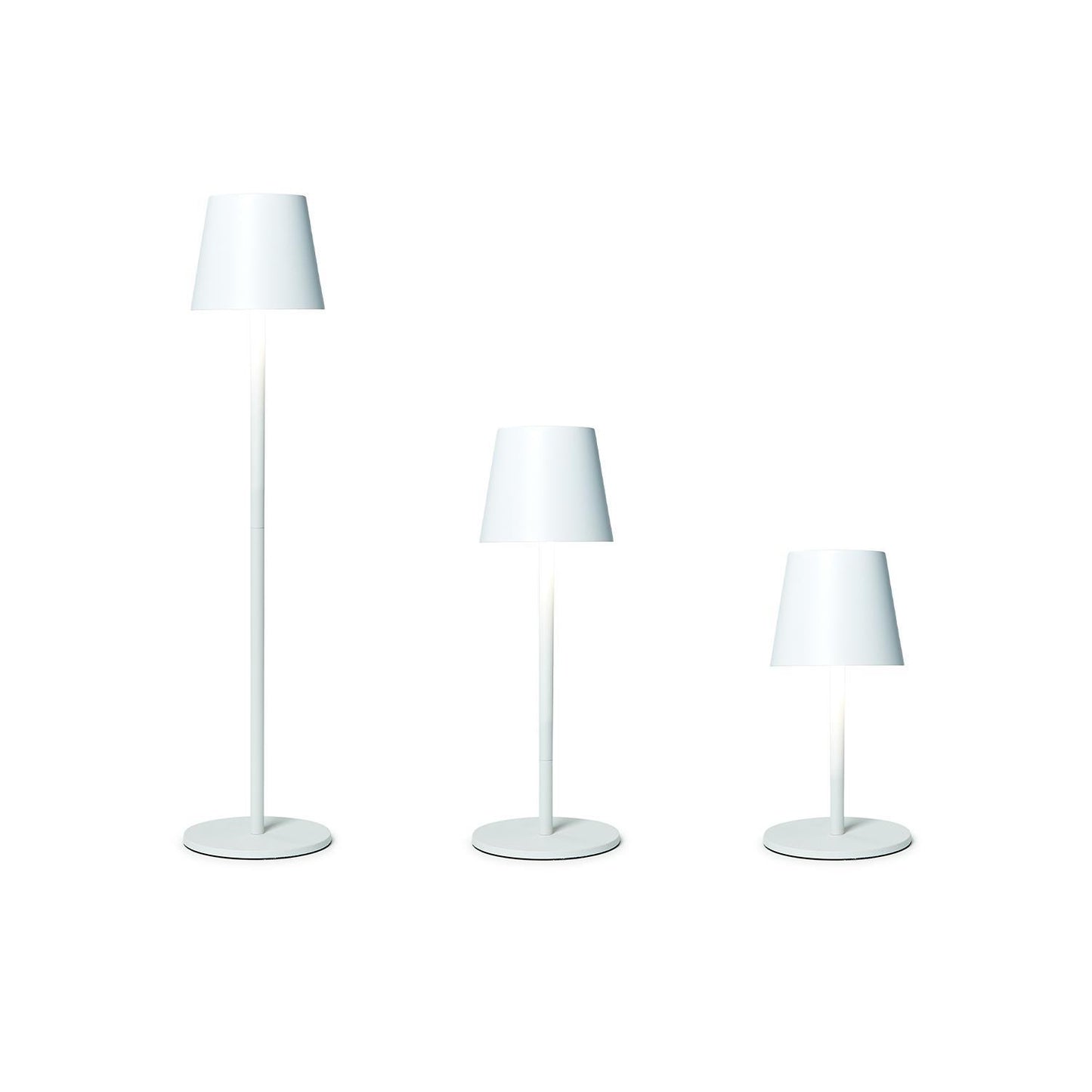 White LED Touchable Adjustable Cordless Table Lamps