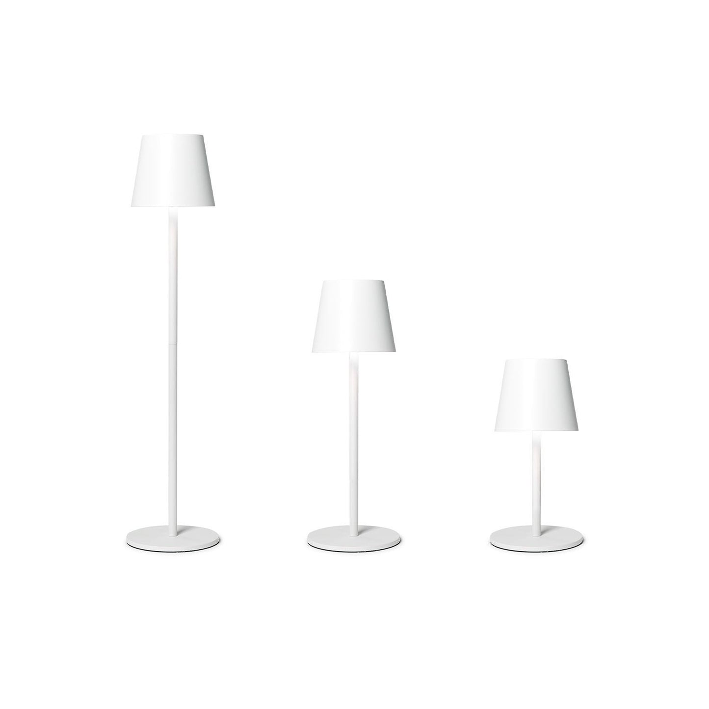 White LED Touchable Adjustable Cordless Table Lamps