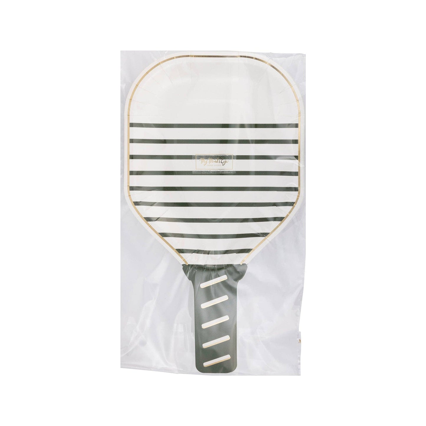 White Pickleball Paddle Plate