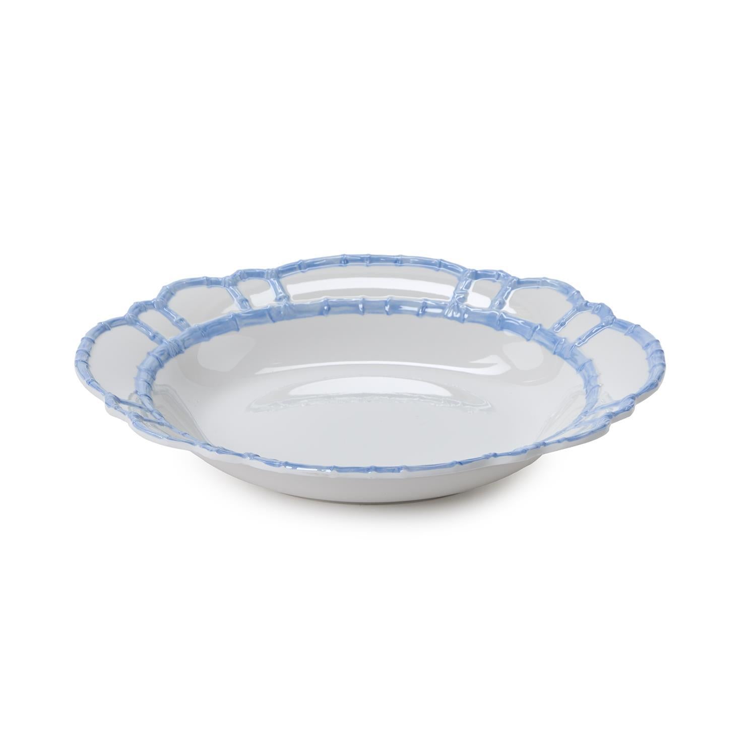 French Blue Bamboo Touch Bowl - Thumbnail 2
