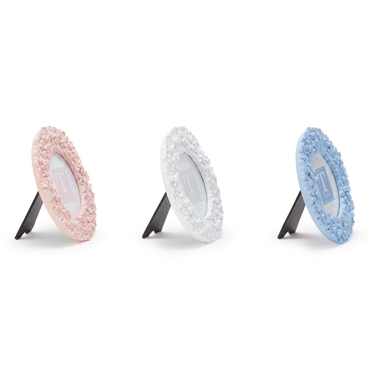 Hydrangea Round Photo Frame (Multiple Colors Available)