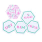 "Let's Mahj" Set of 24 Paper Coasters