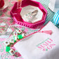 Mahjong Game Tile Storage and Accessory Multipurpose Pouch with Inside Lamination (Two Designs Available)