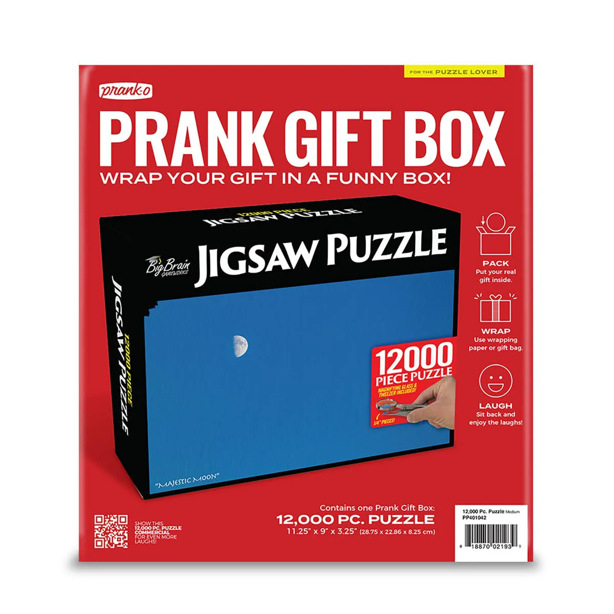 12,000 Piece Jigsaw Puzzle Prank Gift Box