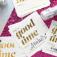 "For a Good Time Call..." Cocktail Napkins