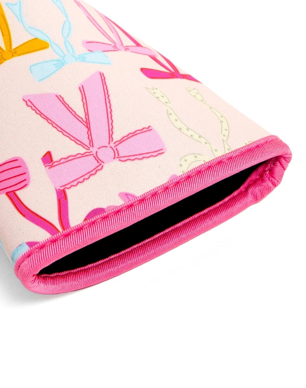 Coquette Pink Bows Drink Sleeve