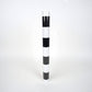 Vintage Black & White Stripe Paper Table Runner