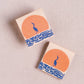 Tropical Sunset Birds Matchbook