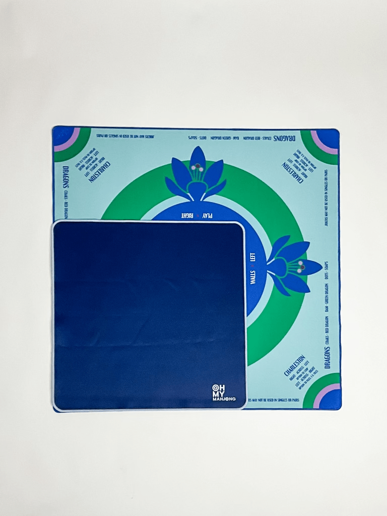 Parisian Blue Mahjong Travel Set