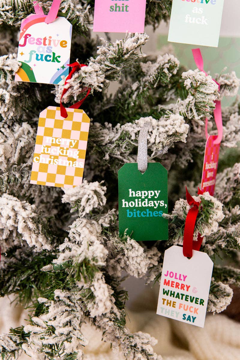 Festive AF Gift Tag Set