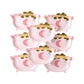 Pink Cauldron Shaped Plate