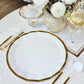 Everyday White Wavy Charger Plate