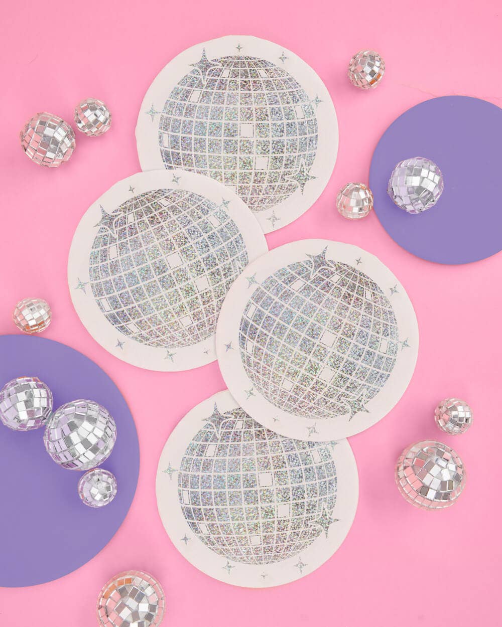 Shimmer Disco Ball Napkins
