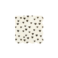 Cocktail Napkin: Black Hearts