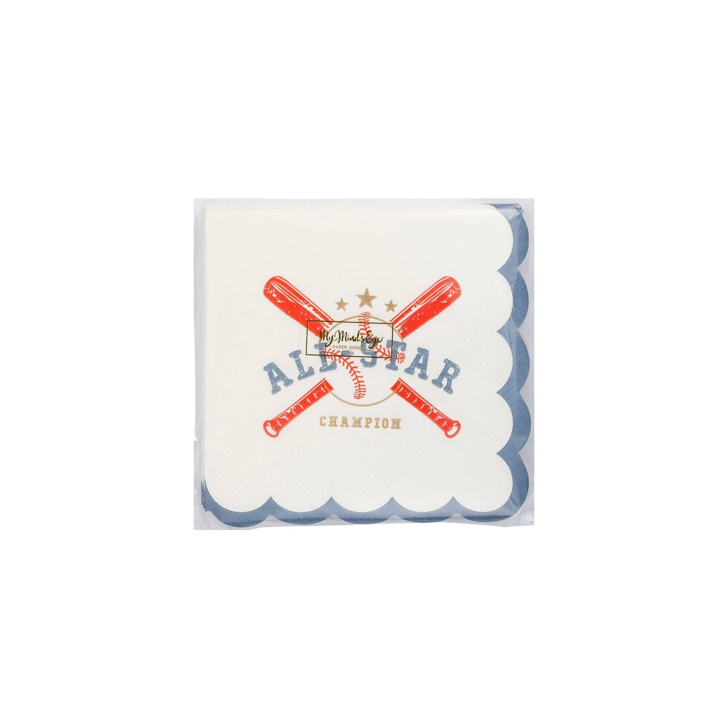 All Star Baseball Napkin