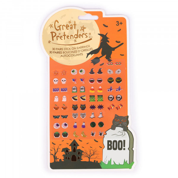 Sticker Earrings: Halloween