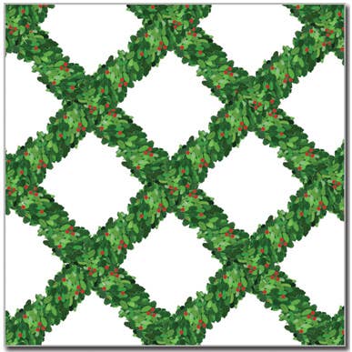 Boxwood Lattice Gift Wrap Sheets