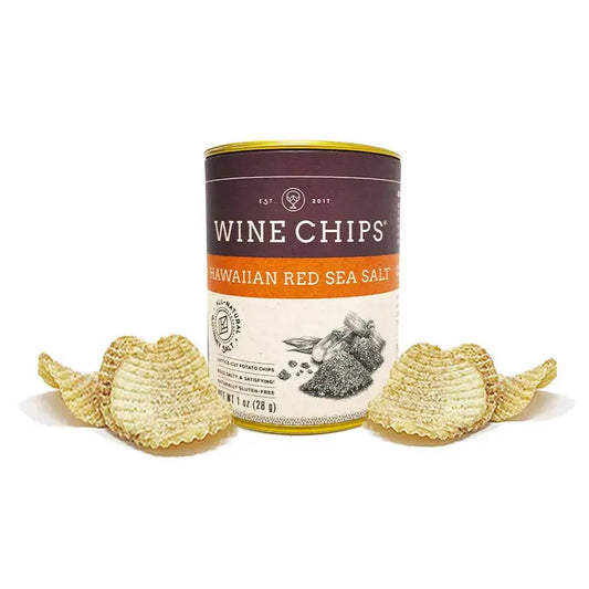 Wine Chips: Hawaiian Red Sea Salt (1 oz)