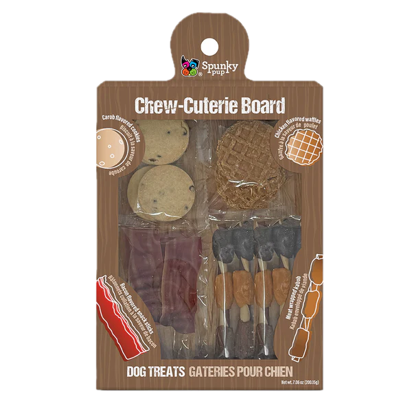Meaty Medley Chew-Cuterie Board Dog Treats