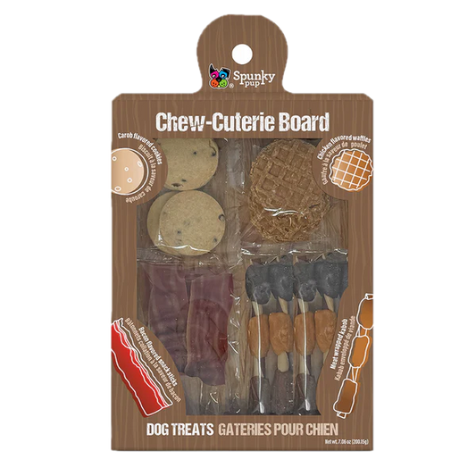 Meaty Medley Chew-Cuterie Board Dog Treats