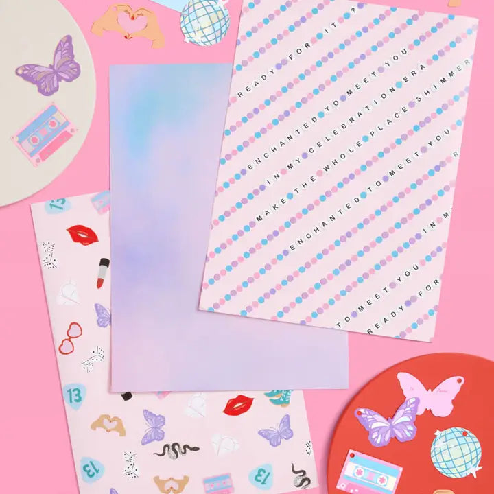 Swiftie Gifting Era Wrapping Paper Set