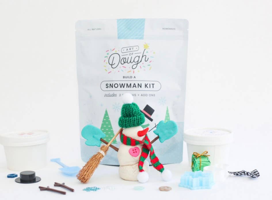 Build-a-Snowman Sensory Dough Kit