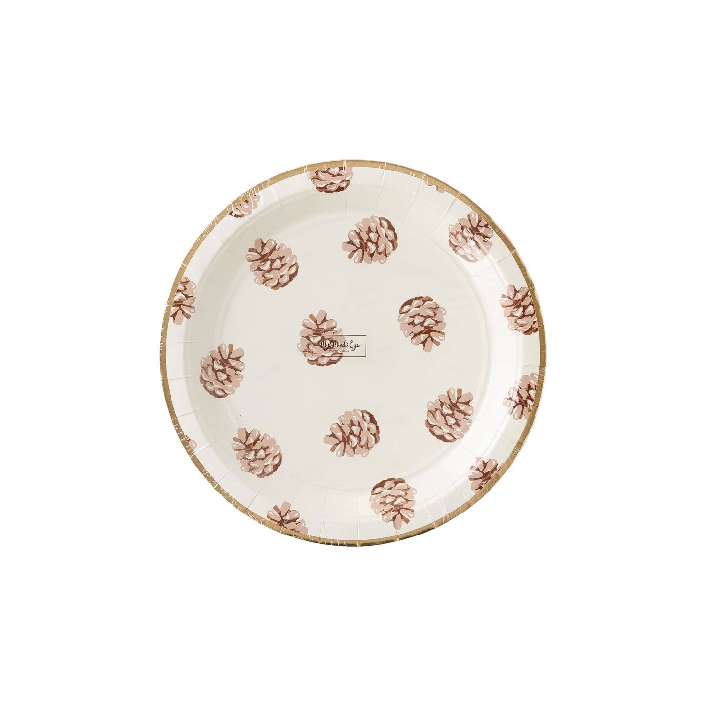 Harvest Pine Cone Plates