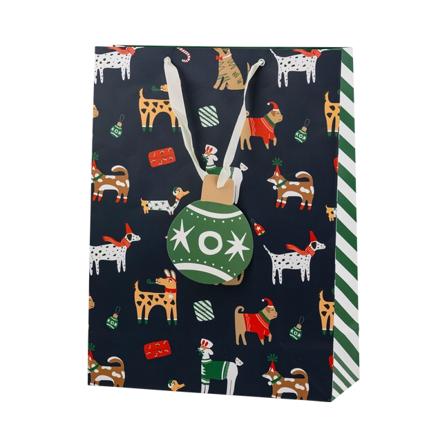 Holiday Dog Gift Bag