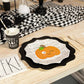 Black Scalloped Dinner Plates