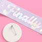 "Finally 21" Lavender Birthday Party Sash