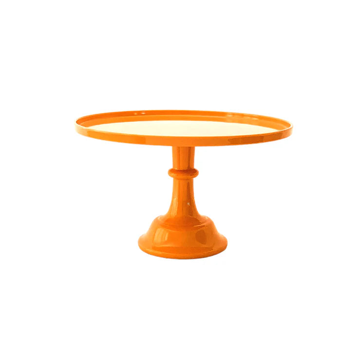Orange Melamine Pedestal Cake Stand - Thumbnail 3