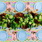 Blue Cane Paper Plates (Two Sizes Available)