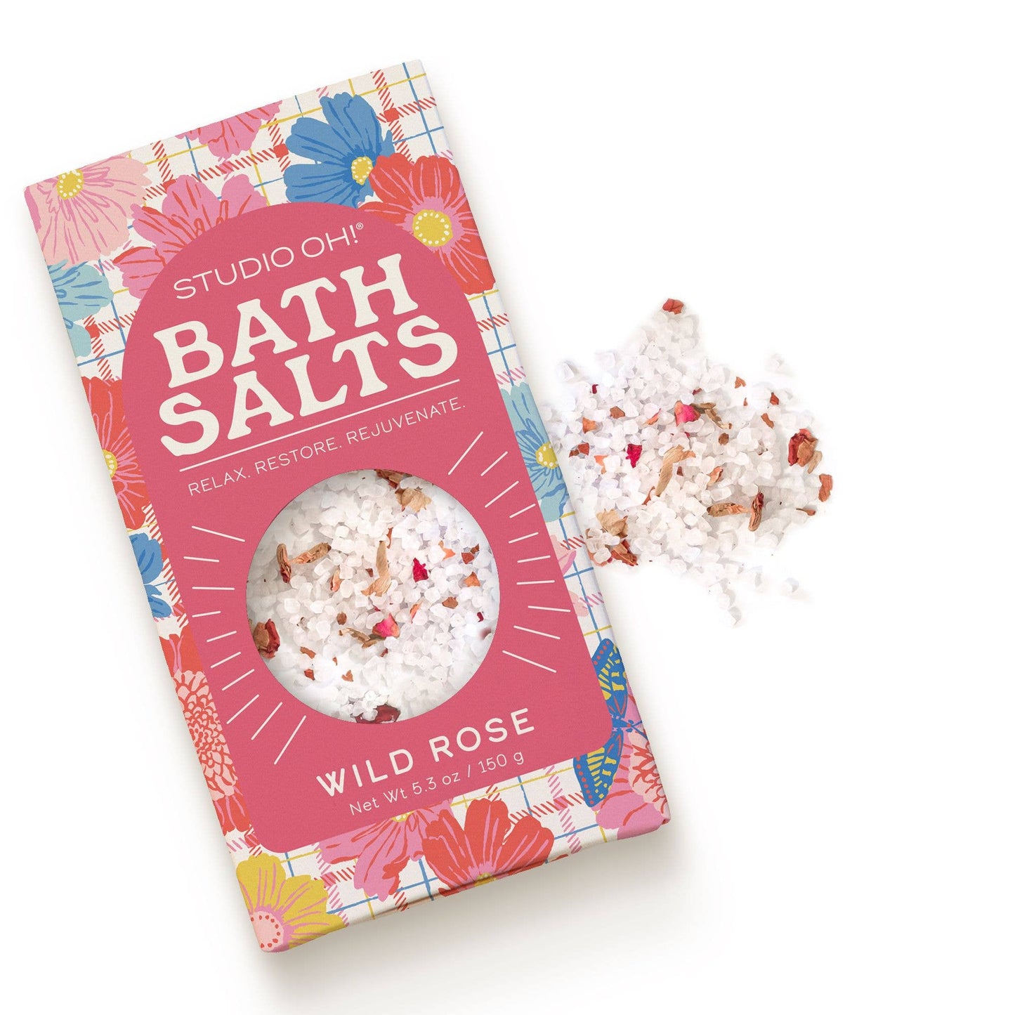 Plaid Blossoms Scented Bath Salts