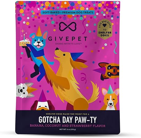 Gotcha Day Soft-Baked Dog Treats (6oz)